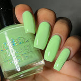 Lime All Yours  from the “Sun Bleached Neons" Nail Polish Collection 15ml 5-Free