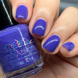 Indigo Away from the “Tonally Awesome" Nail Polish Collection 15ml 5-Free