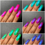 The “Neon Northern Lights” Collection 5-free 15ml