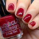 Always Well Red from the “Tonally Awesome" Nail Polish Collection 15ml 5-Free