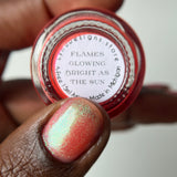 Flames Glowing Bright As the Sun from the “Stardust Shimmers PT2” Collection 5-free 15ml