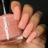 What a Peach from the “Sun Bleached Neons" Nail Polish Collection 15ml 5-Free
