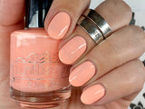 What a Peach from the “Sun Bleached Neons" Nail Polish Collection 15ml 5-Free
