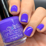 Excessively Violet from the “Tonally Awesome" Nail Polish Collection 15ml 5-Free
