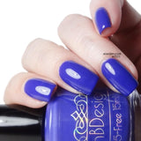 Indigo Away from the “Tonally Awesome" Nail Polish Collection 15ml 5-Free