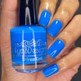 Blue My Mind from the “Tonally Awesome" Nail Polish Collection 15ml 5-Free