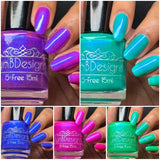The “Neon Northern Lights” Collection 5-free 15ml