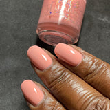 What a Peach from the “Sun Bleached Neons" Nail Polish Collection 15ml 5-Free