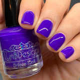 Achieve Grapeness from the “Tonally Awesome" Nail Polish Collection 15ml 5-Free