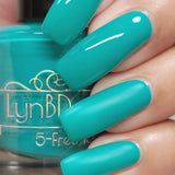Spill the Teal from the “Tonally Awesome" Nail Polish Collection 15ml 5-Free