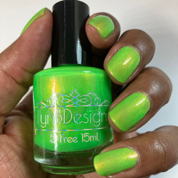 Laugh S’more, Worry Less from the “Neon Shimmers” Collection 5-free 15ml