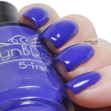 Indigo Away from the “Tonally Awesome" Nail Polish Collection 15ml 5-Free