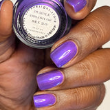 Purple Polish of Sex 2.0 from the “Throwback” Collection 5-free 15ml