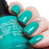 Spill the Teal from the “Tonally Awesome" Nail Polish Collection 15ml 5-Free