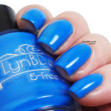 Blue My Mind from the “Tonally Awesome" Nail Polish Collection 15ml 5-Free
