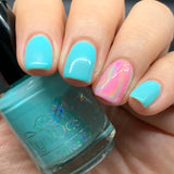 Why So Blue- Raspberry? from the “Tonally Awesome" Nail Polish Collection 15ml 5-Free