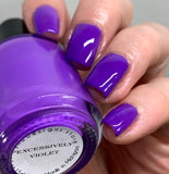 Excessively Violet from the “Tonally Awesome" Nail Polish Collection 15ml 5-Free