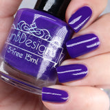 Achieve Grapeness from the “Tonally Awesome" Nail Polish Collection 15ml 5-Free