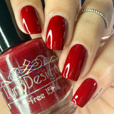 Always Well Red from the “Tonally Awesome" Nail Polish Collection 15ml 5-Free