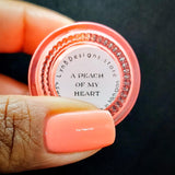 A Peach of My Heart from the “Tonally Awesome" Nail Polish Collection 15ml 5-Free