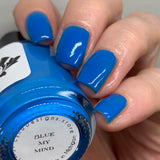 Blue My Mind from the “Tonally Awesome" Nail Polish Collection 15ml 5-Free